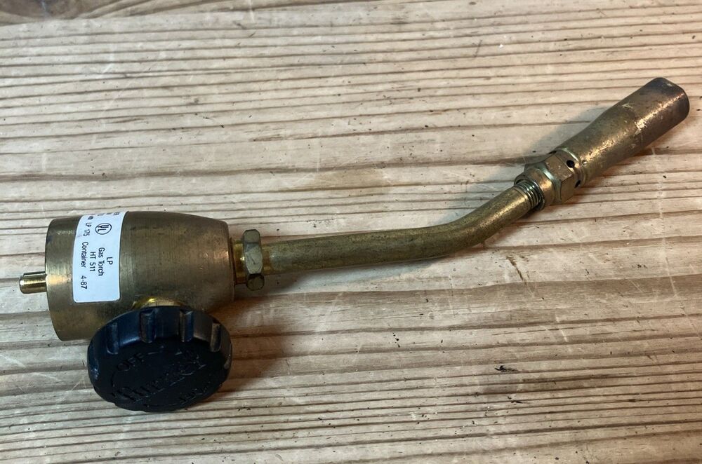 Turner Brass Gas Propane Blow Torch Head Nozzle LP 175 HT 511